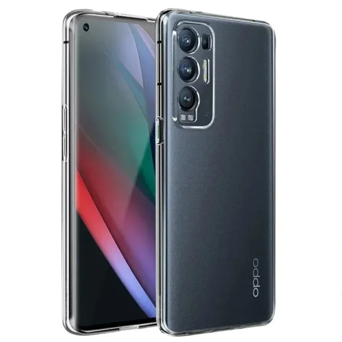 OPPO Find X3 NEO Kılıfı - Kamera Korumalı Ultra İnce Şeffaf Silikon Telefon Kılıfı