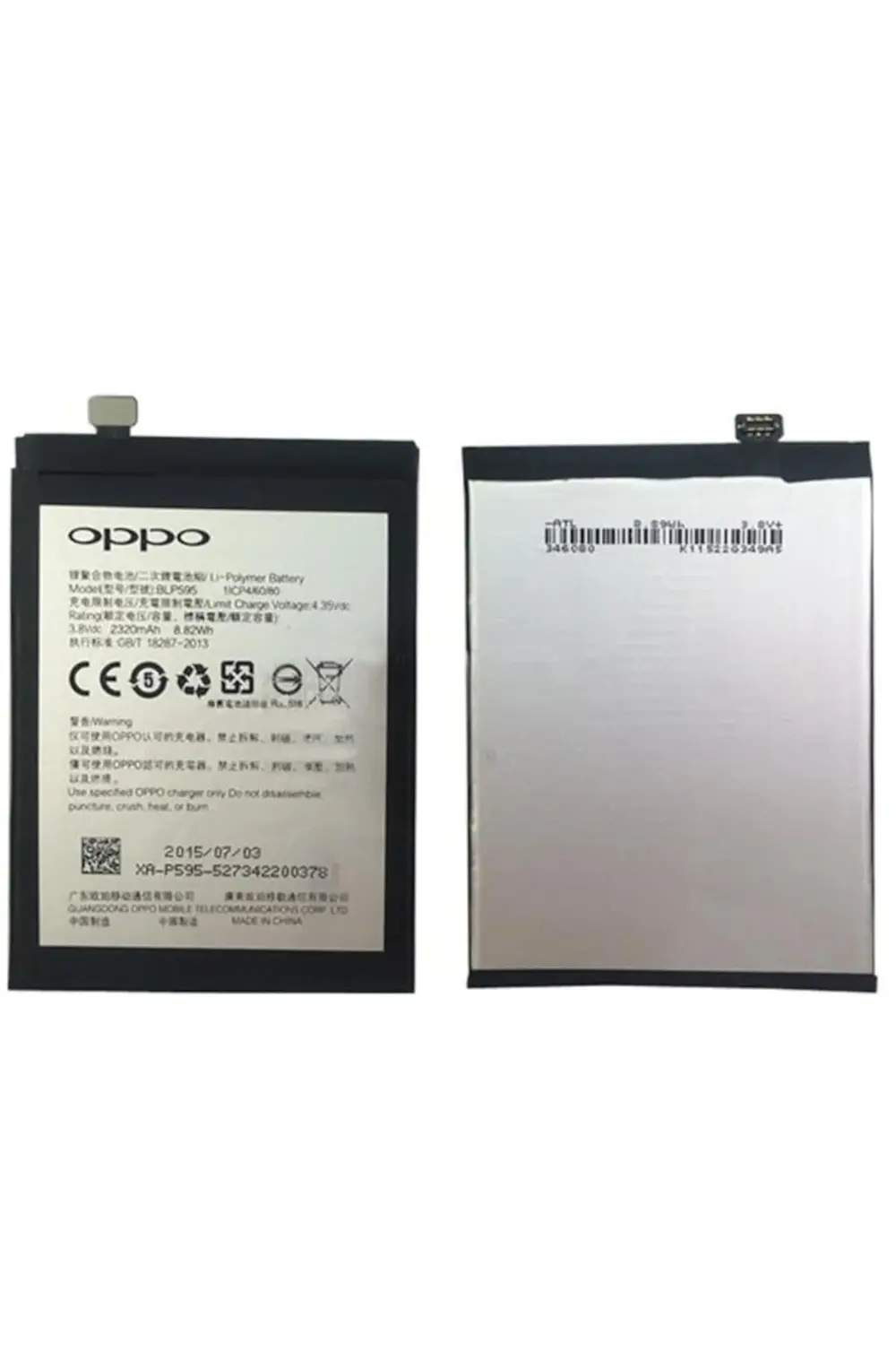 Oppo R7 R7 Lite Pil Pil Batarya ve Tamir Seti Blp595