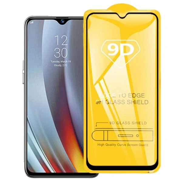 OPPO Realme 5 Pro 9D Full Glue Tempered Cam Ekran Koruyucu-1852 OPPO Realme 5 Pro 9D Full Glue Tempered Cam Ekran Koruyucu-1852