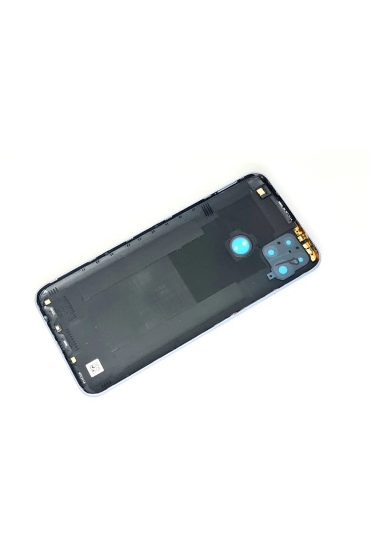 Oppo Realme C25 Kasa Arka Pil Batarya Kapağı Mavi