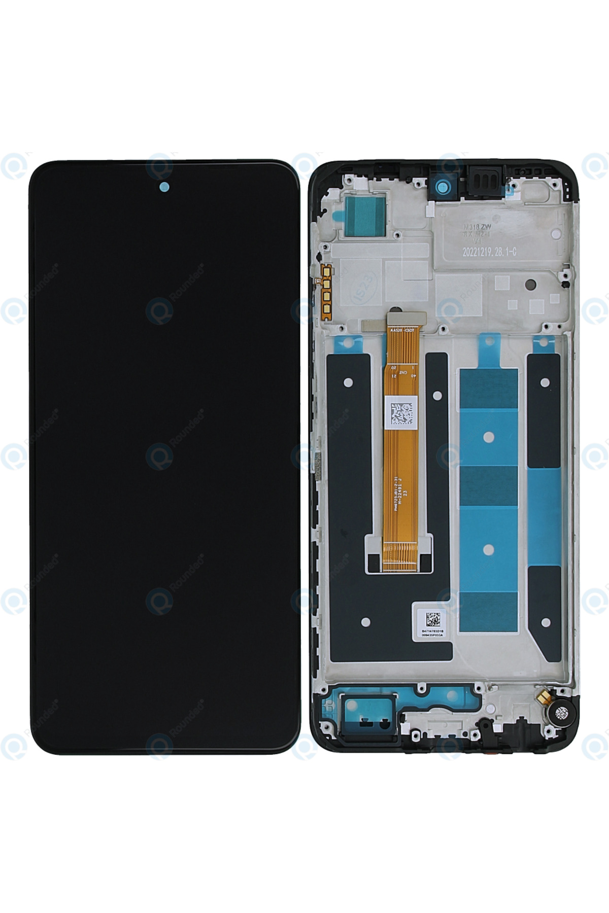 Oppo Realme C55 Uyumlu Çıtalı LCD Ekran + Dokunmatik RMX3710