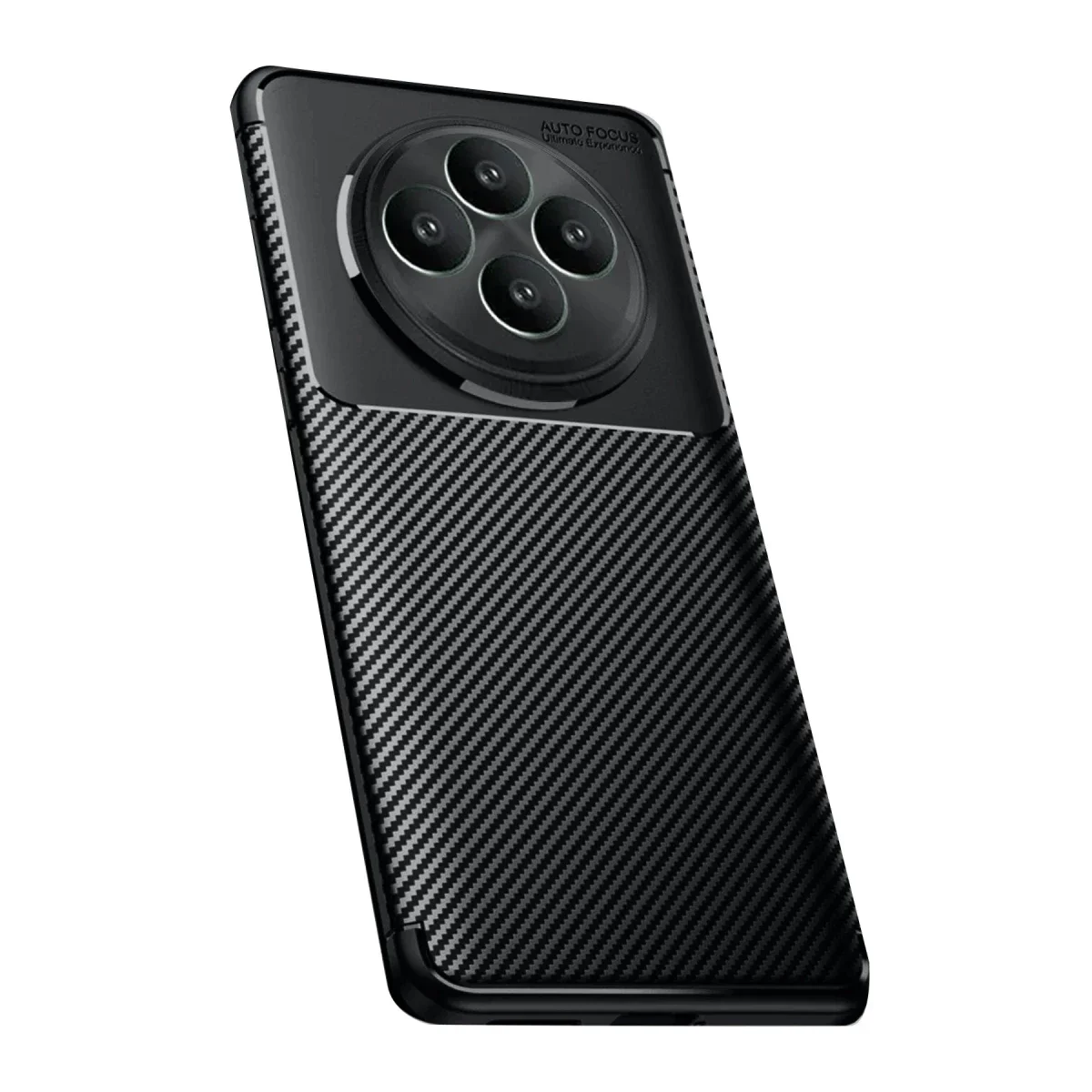 Oppo Reno 11 FS Kılıf Auto Focus Karbon Kapak - Siyah Oppo Reno 11 FS Kılıf Auto Focus Karbon Kapak - Siyah
