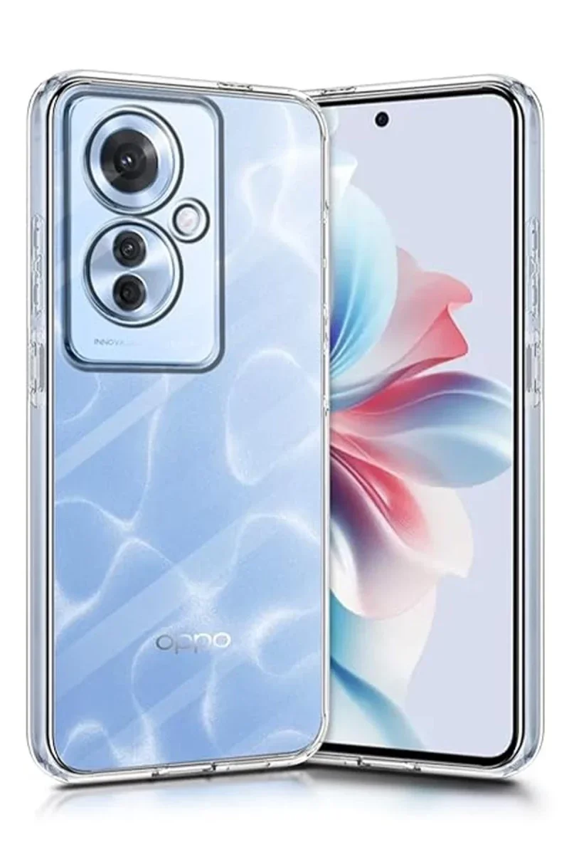 Oppo Reno 11F Kılıf Lüx Şeffaf Silikon Oppo Reno 11F Kılıf Lüx Şeffaf Silikon