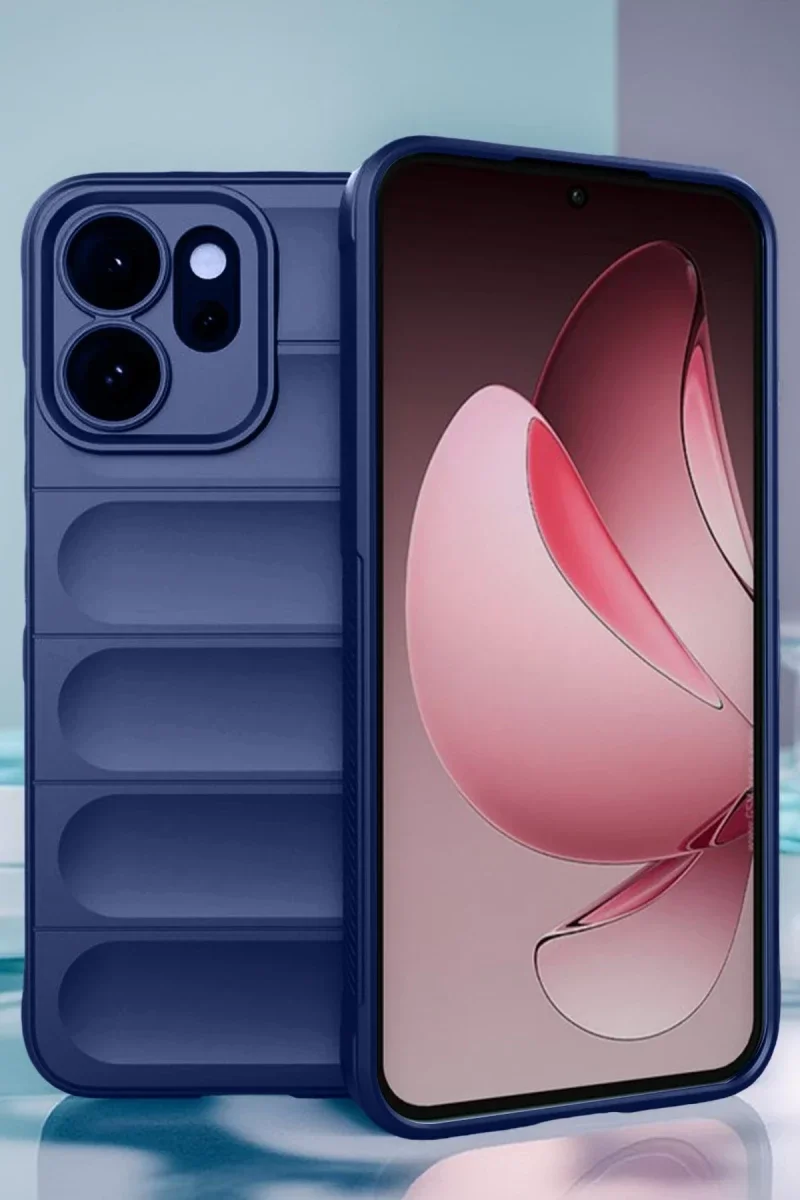 Oppo Reno 14 Optimum Silikon - Lacivert