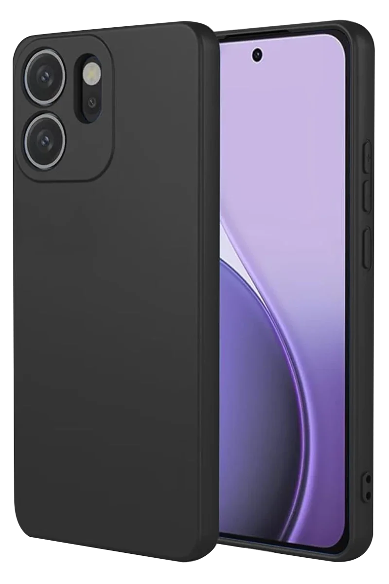 Oppo Reno 14F First Silikon - Siyah