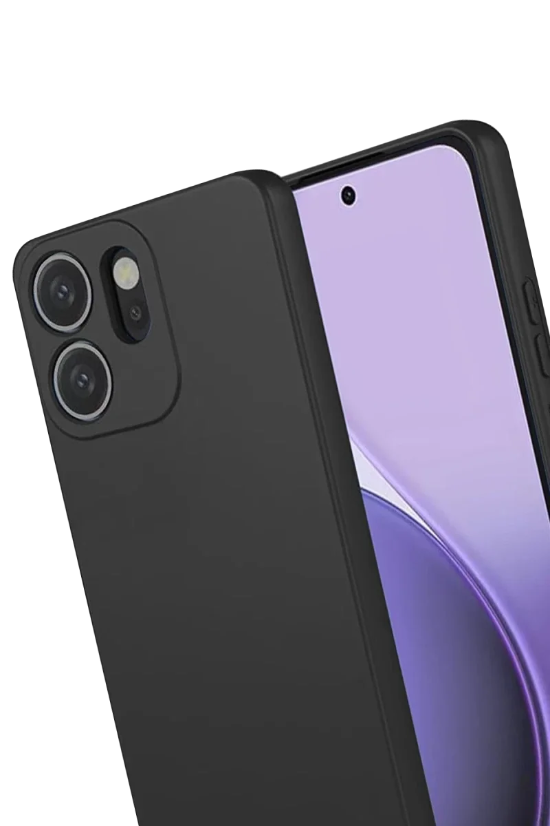 Oppo Reno 14F First Silikon - Siyah