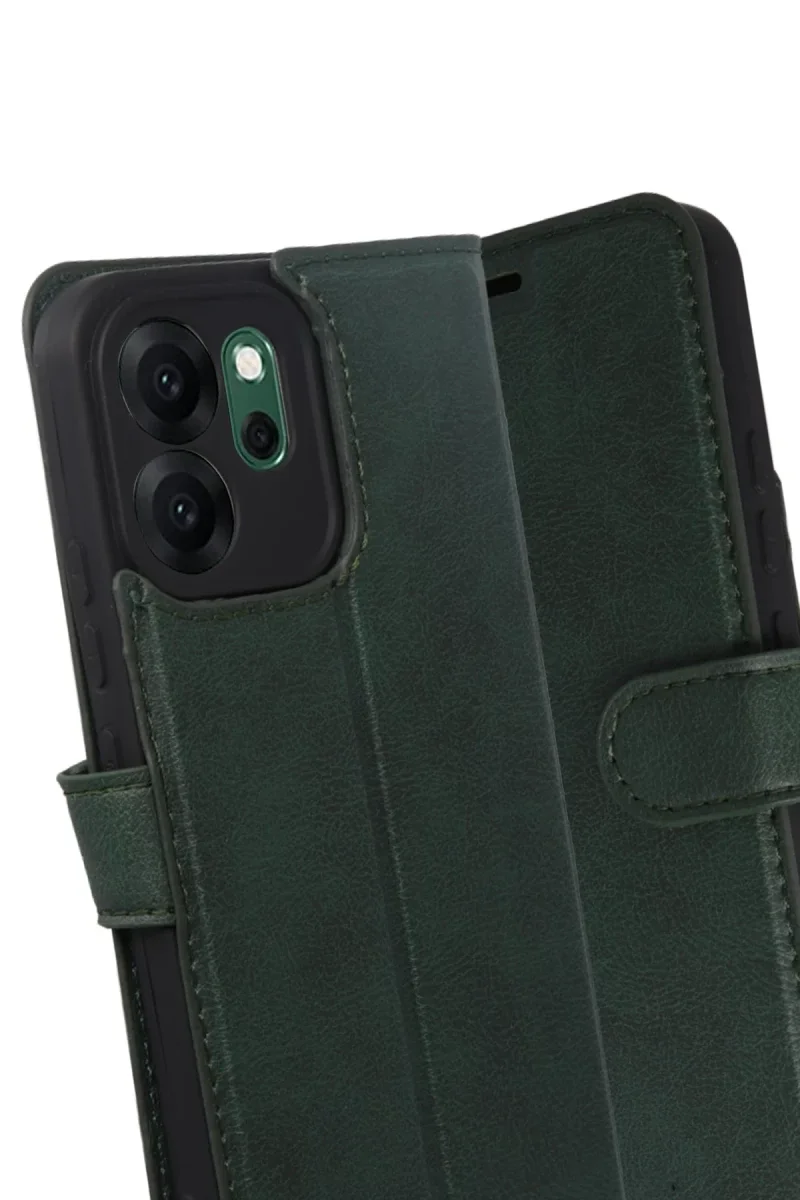 Oppo Reno 14F Trend S Plus Kapaklı Kılıf - Yeşil Fiyatı, Yorumları ve Özellikleri