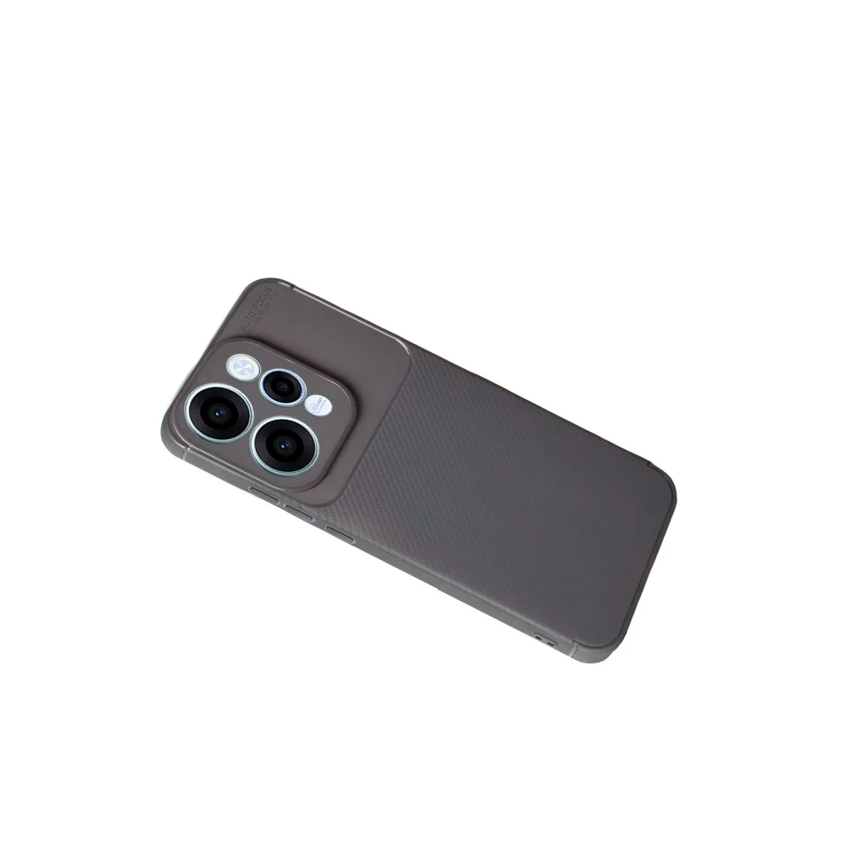 Oppo Reno 15 Auto Focus Karbon Kapak - Gri Oppo Reno 15 Auto Focus Karbon Kapak - Gri