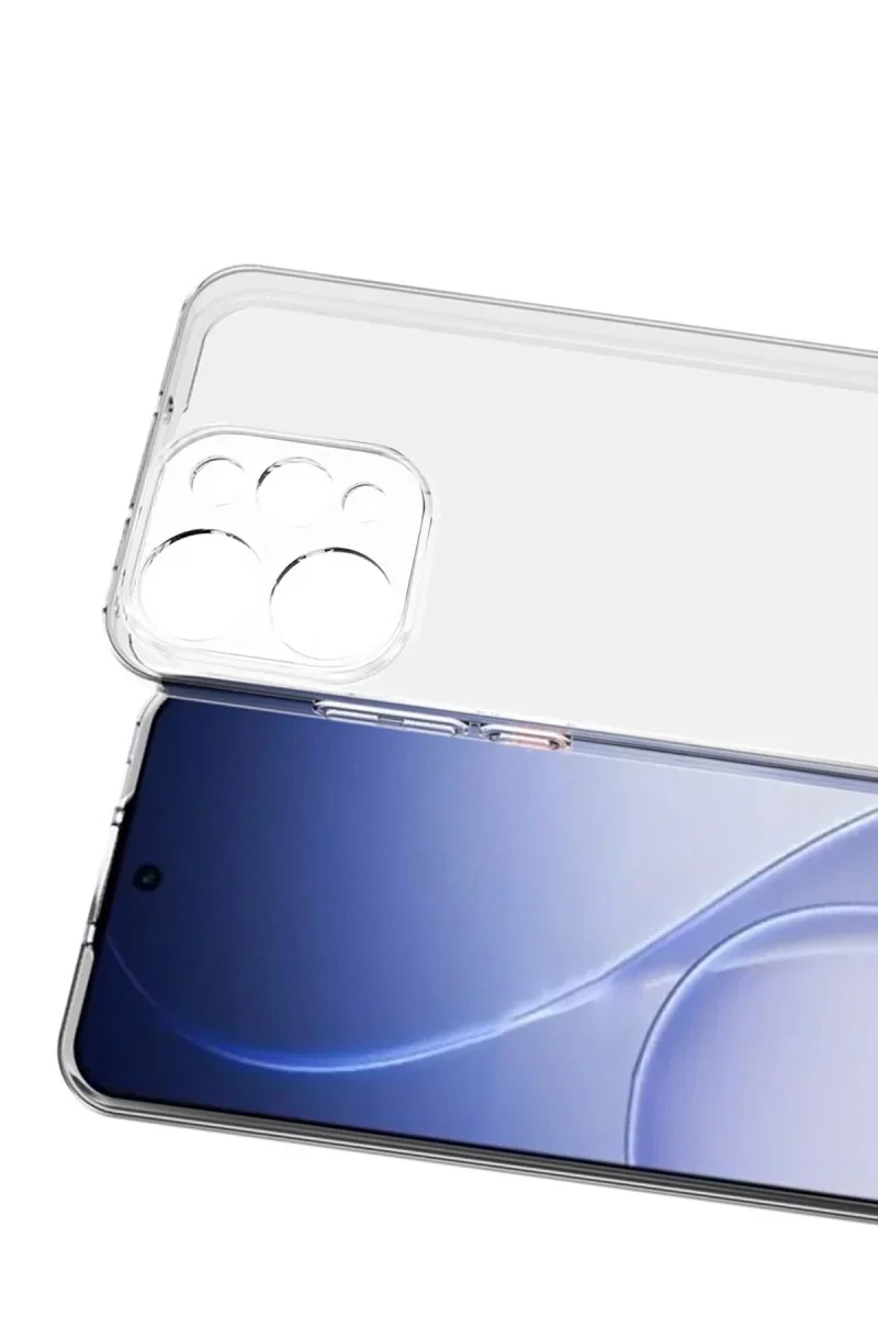 Oppo Reno 15 Lüx Şeffaf Silikon - Şeffaf Oppo Reno 15 Lüx Şeffaf Silikon - Şeffaf