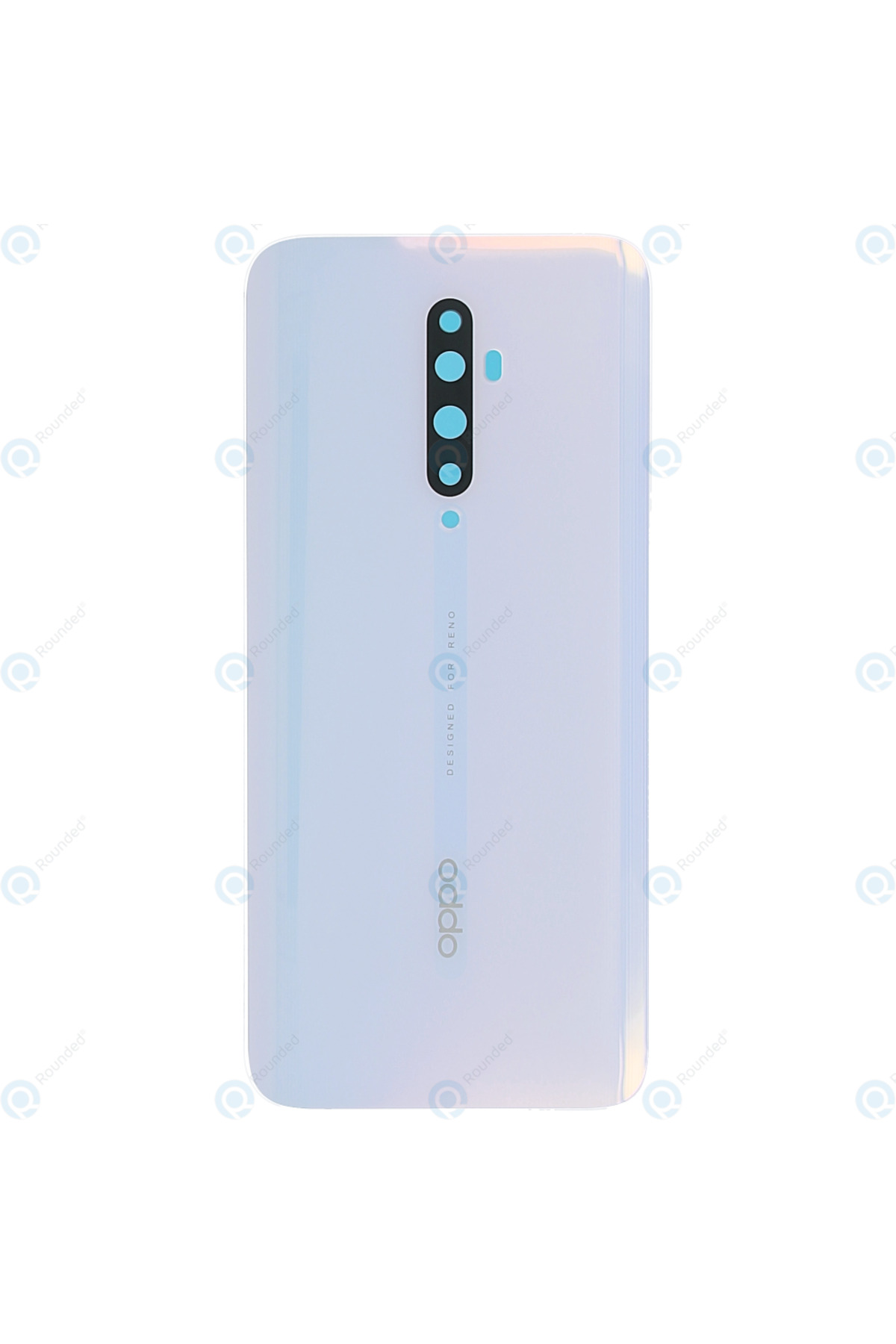 Oppo Reno 2 Z Arka Pil Kapağı, Lens Hariç Beyaz