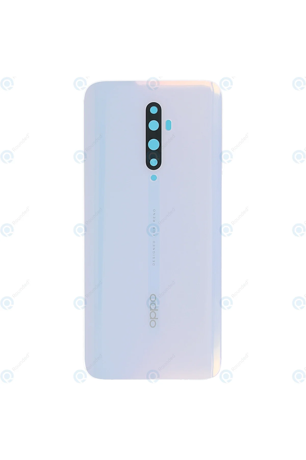 Oppo Reno 2 Z Arka Pil Kapağı, Lens Hariç Beyaz