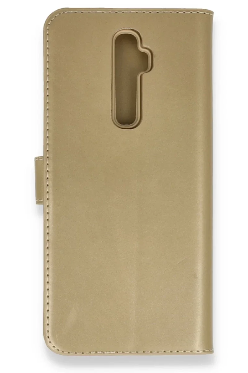 Oppo Reno 2Z Kılıf Trend S Plus Kapaklı Kılıf - Gold Oppo Reno 2Z Kılıf Trend S Plus Kapaklı Kılıf - Gold