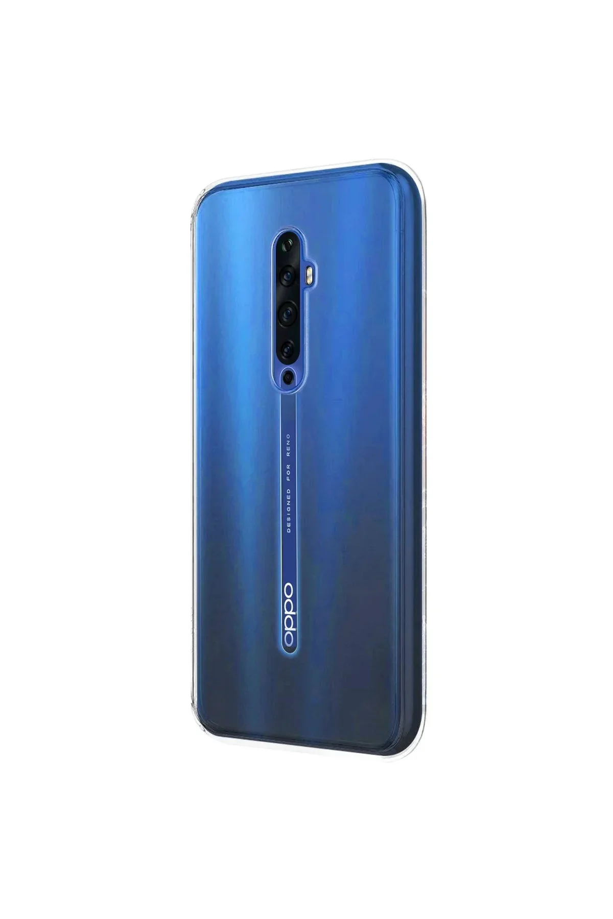 Oppo Reno 2Z Premium Silikon Kılıf Şeffaf