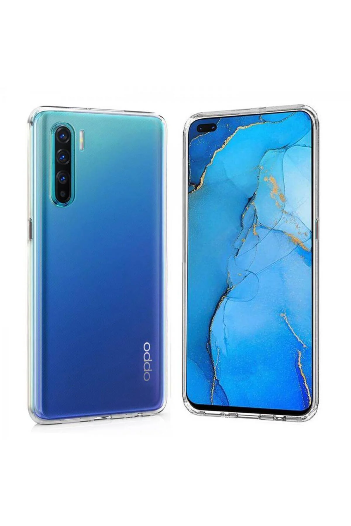 Oppo Reno 3 Ultra İnce Silikon Kılıf Şeffaf Oppo Reno 3 Ultra İnce Silikon Kılıf Şeffaf