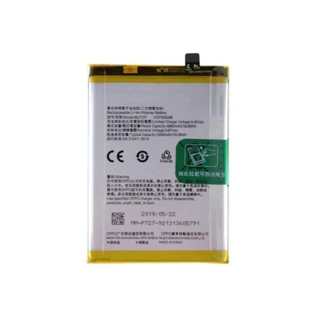 Oppo Reno 4 Blp791 Batarya Pil