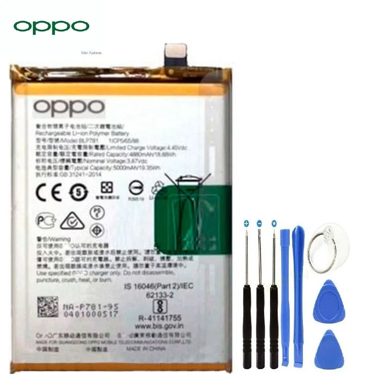 Oppo Reno 4 Pil Batarya BLP791 + Tamir Seti