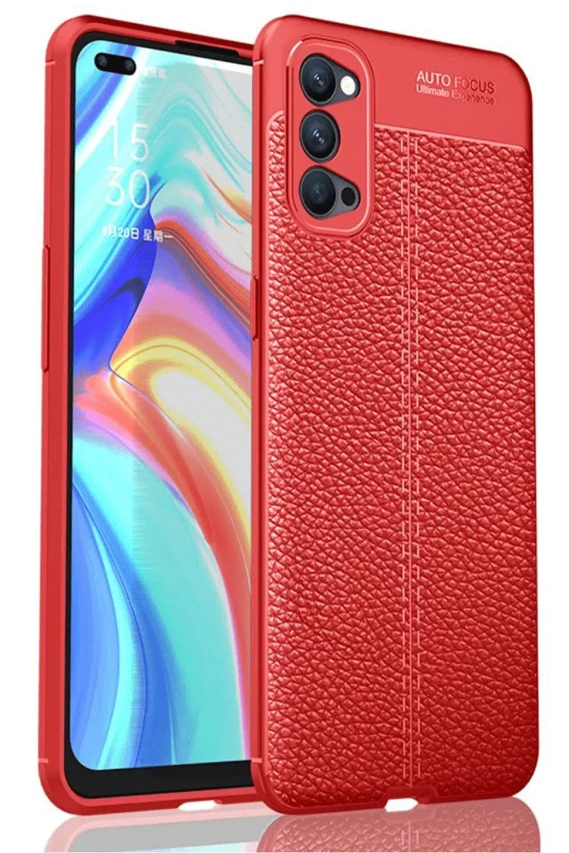 Oppo Reno 4 Pro Kılıf Auto Focus Kapak - Kırmızı Fiyatı, Yorumları ve Özellikleri