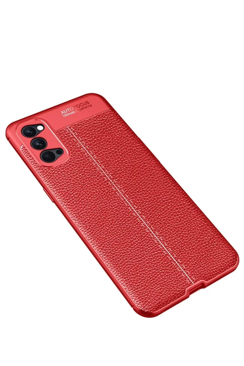Oppo Reno 4 Pro Kılıf Auto Focus Kapak - Kırmızı Fiyatı, Yorumları ve Özellikleri