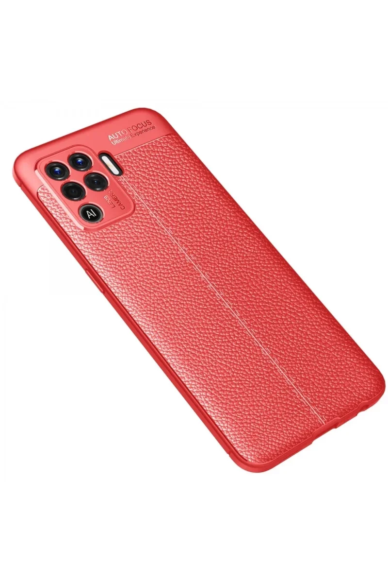 Oppo Reno 5 Lite Kılıf Auto Focus Kapak - Kırmızı Fiyatı, Yorumları ve Özellikleri