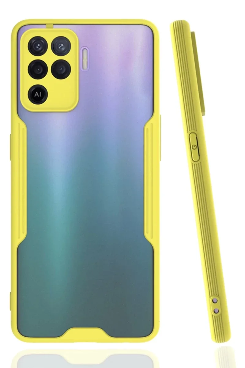 Oppo Reno 5 Lite Kılıf Platin Silikon - Sarı Fiyatı, Yorumları ve Özellikleri