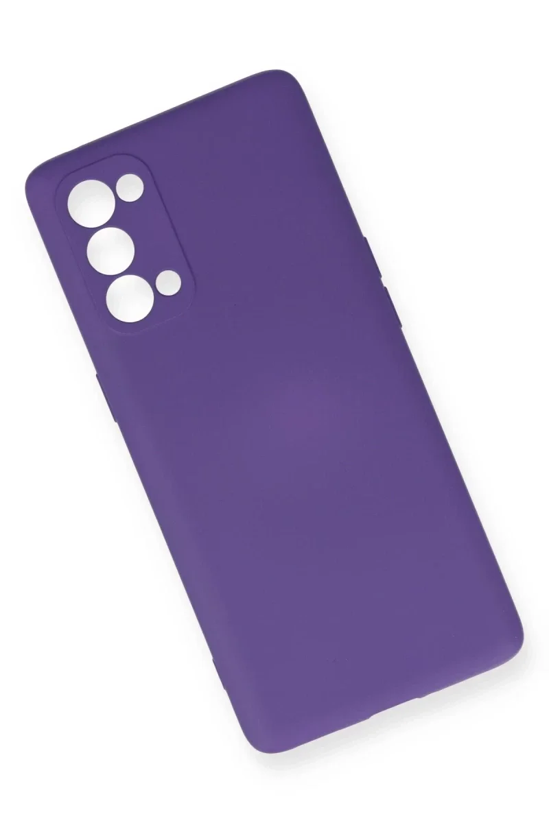 Oppo Reno 5 Pro Kılıf Nano içi Kadife Silikon - Mor Fiyatı, Yorumları ve Özellikleri