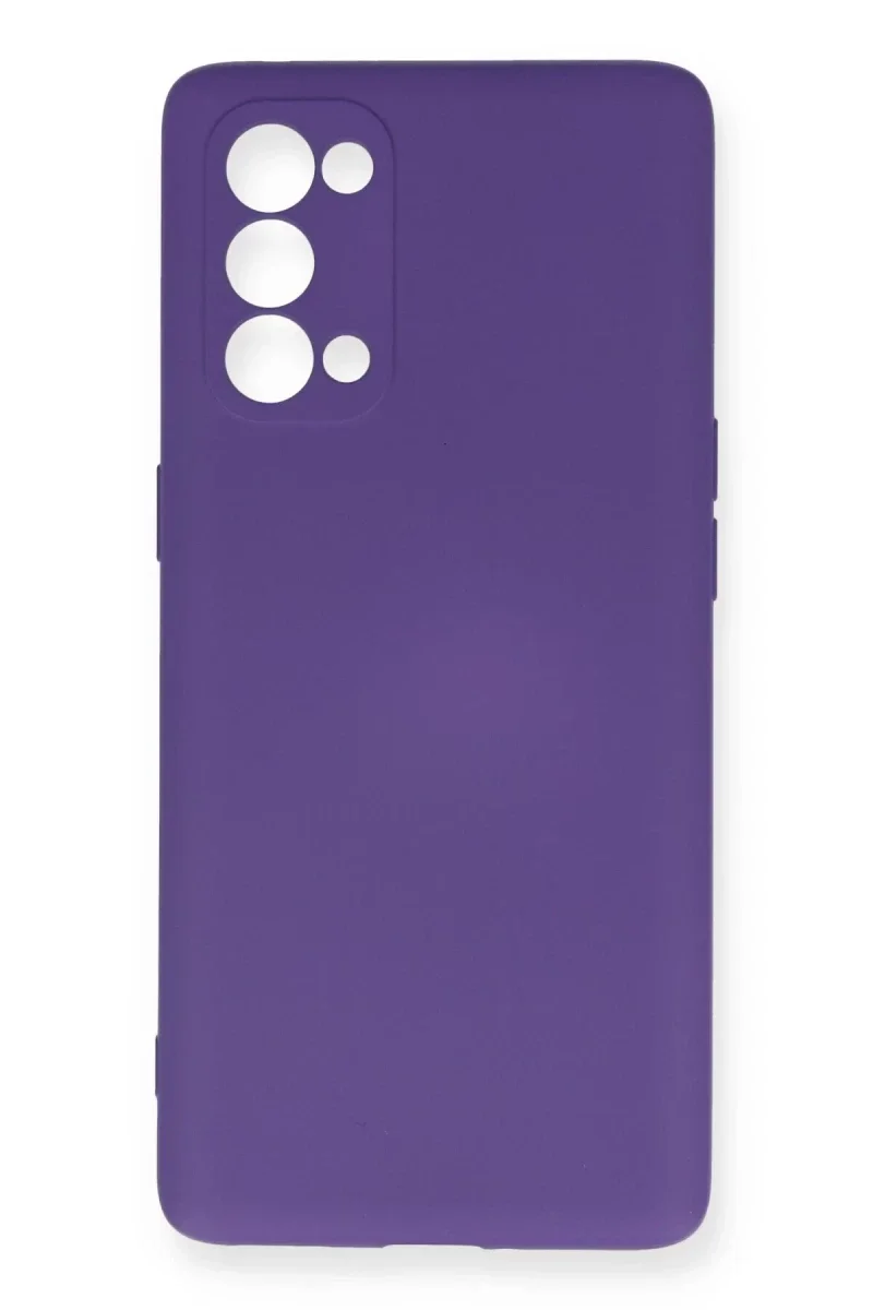 Oppo Reno 5 Pro Kılıf Nano içi Kadife Silikon - Mor Fiyatı, Yorumları ve Özellikleri