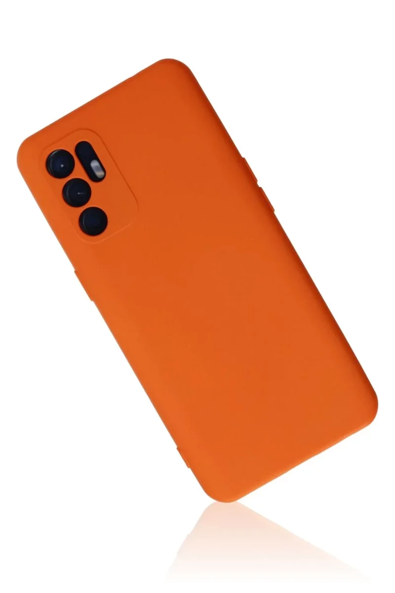 Oppo Reno 6 Kılıf Nano içi Kadife Silikon - Turuncu Fiyatı, Yorumları ve Özellikleri