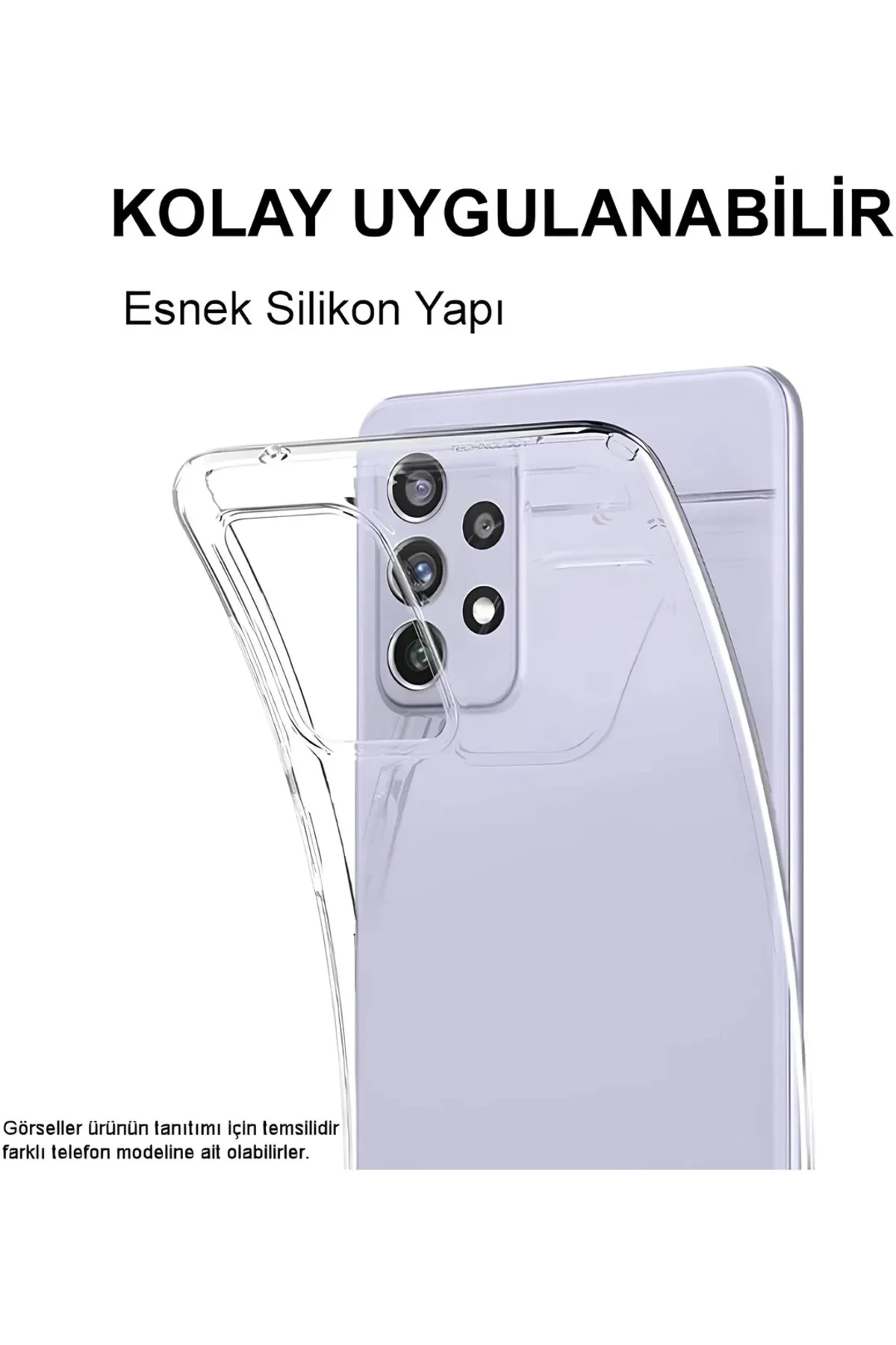 Oppo Reno 8 Premium Şeffaf Silikon Kılıf