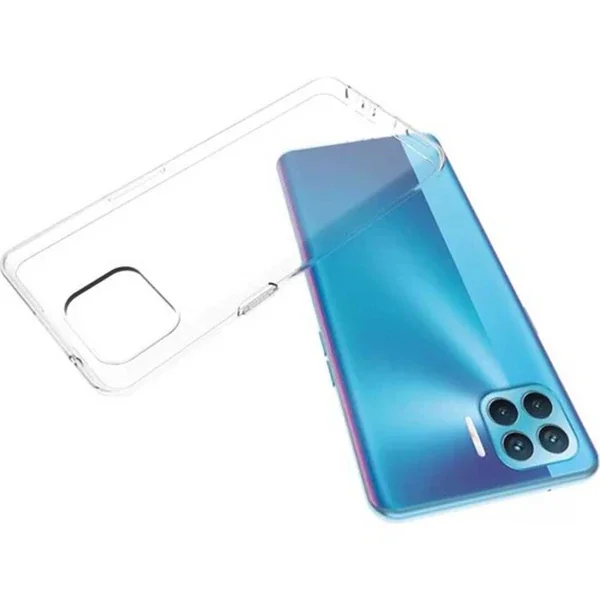 OPPO Reno F17-A73 2020 Anti-Drop Shockproof Darbe Emici Silikon Kılıf-1852