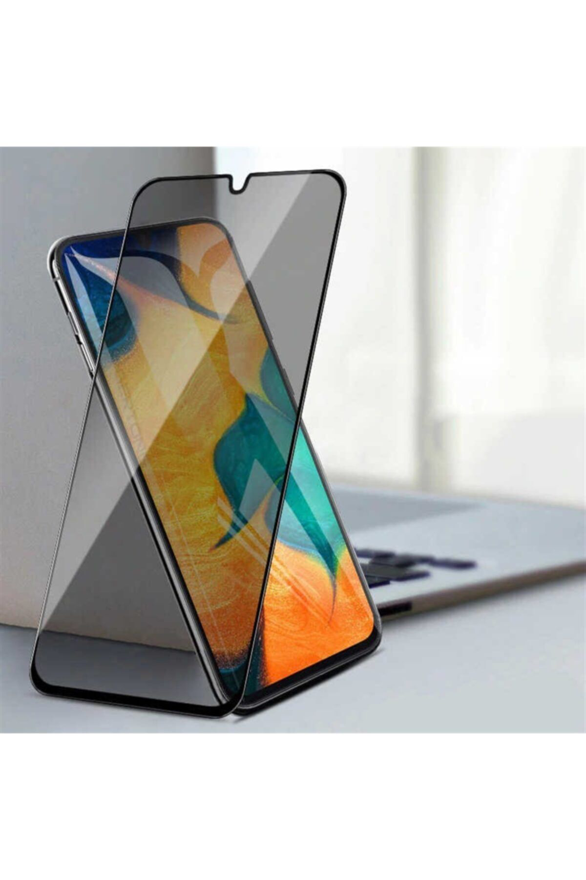 Oppo Reno Z Ekran Koruyucu Tam Kaplayan Kavisli Kırılmaz Cam Tam 