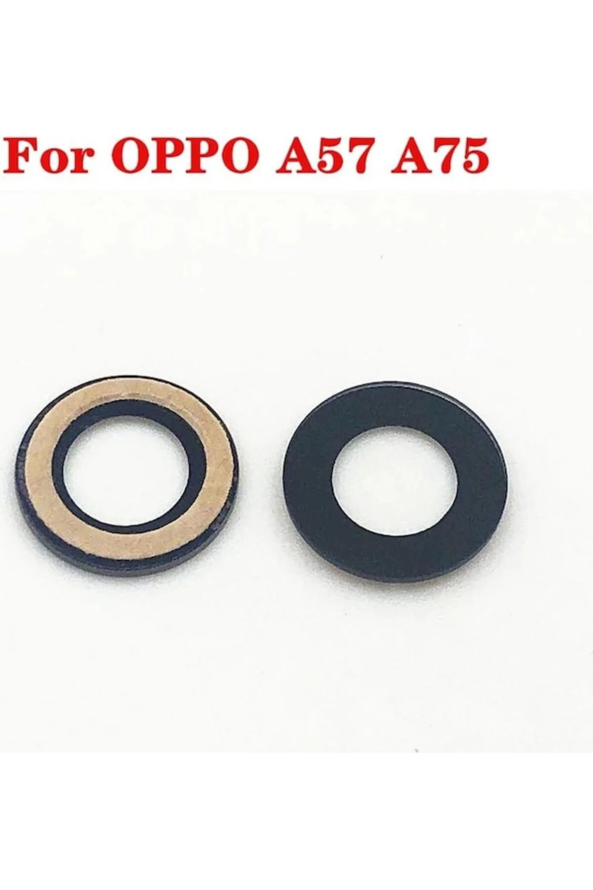 Oppo Uyumlu A57 Arka Kamera Camı Lensi (Çıtasız Sadece Cam)