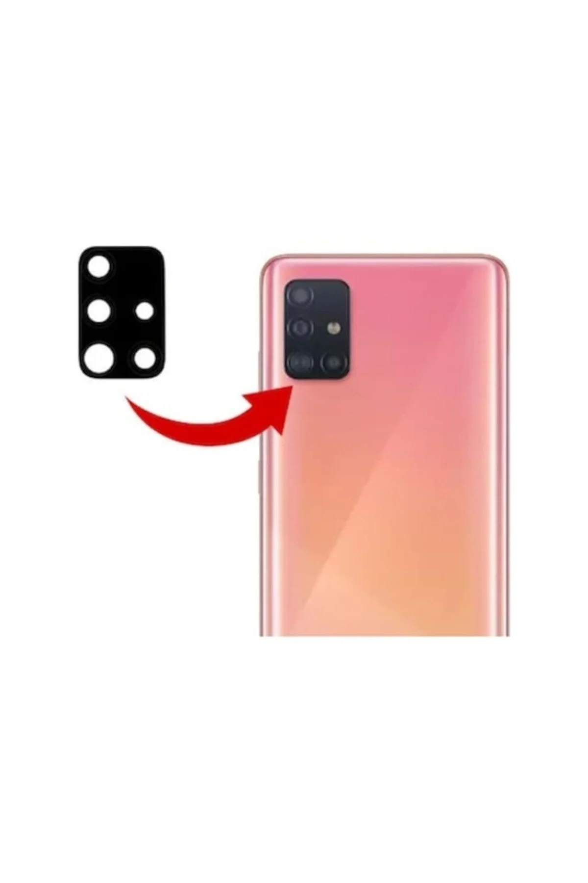 Oppo Uyumlu A71 Kamera Lens Camı