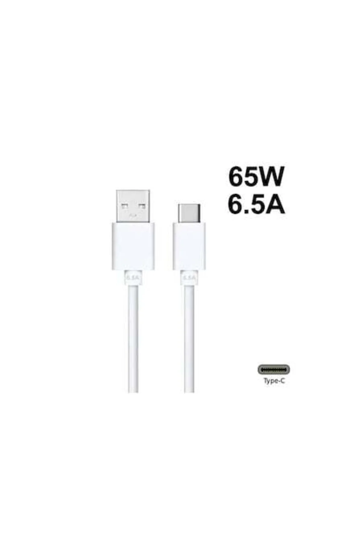 Oppo Vooc Type-c Şarj Ve Data Kablosu 65w 6.5a Realme Superdart