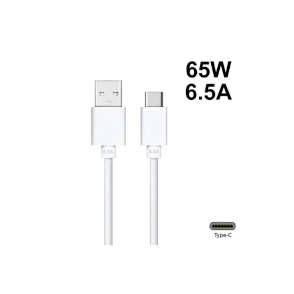 Oppo Vooc Type-c Şarj Ve Data Kablosu 65w 8 A Realme Superdart (5