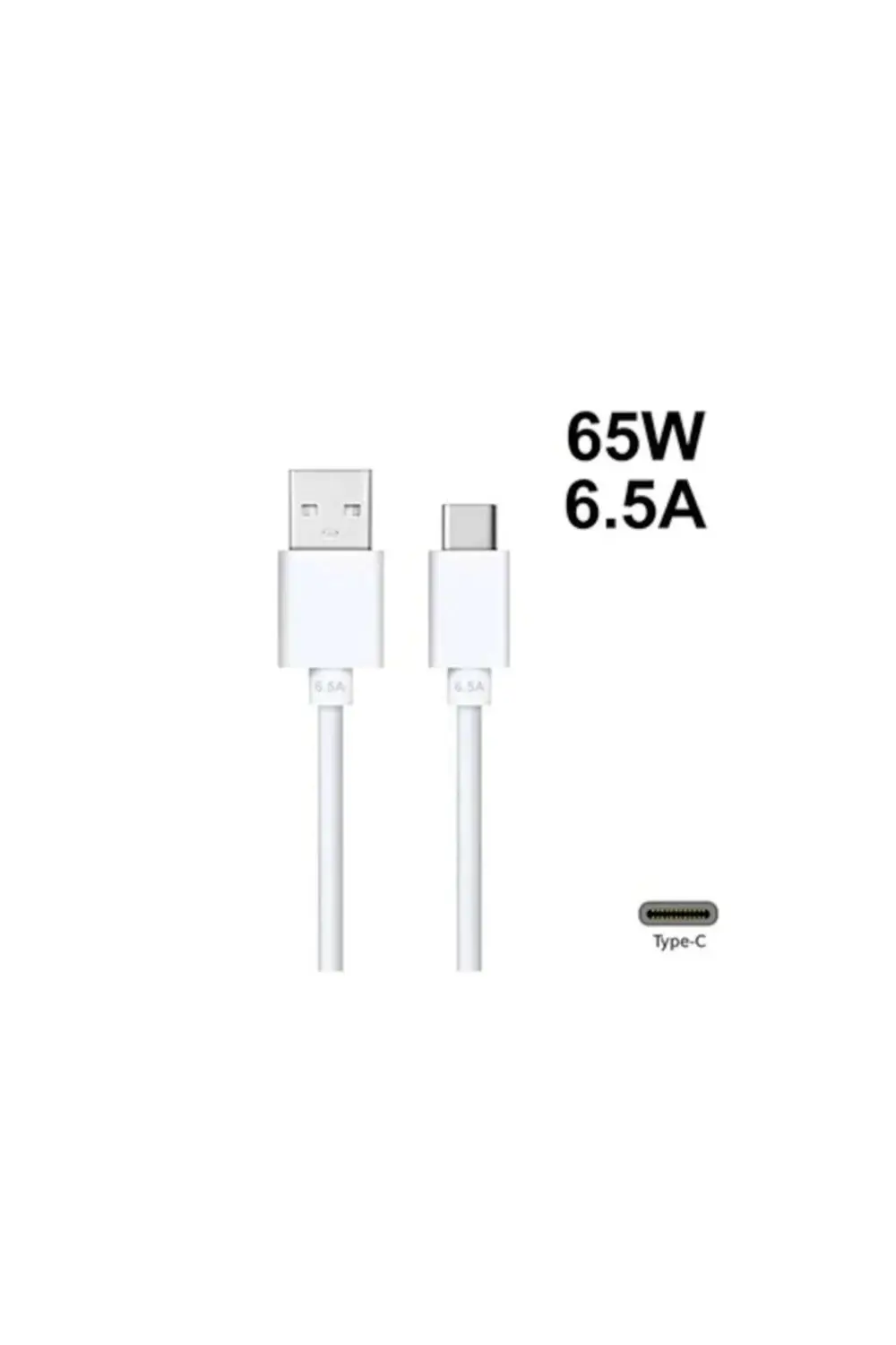 Oppo Vooc Type-c Şarj Ve Data Kablosu 65w 8 A Realme Superdart (5