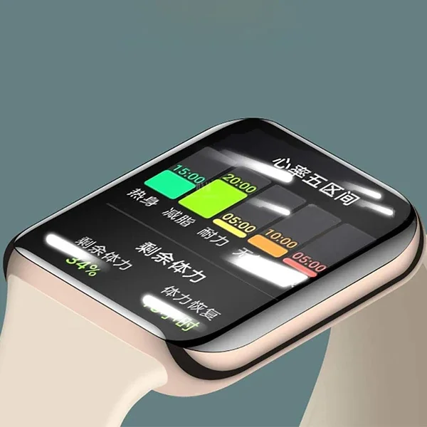 OPPO Watch 41mm 3D Full Kavisli PMMA Cam Ekran Koruyucu - Çizilmeye Karşı Ultra Dayanıklı