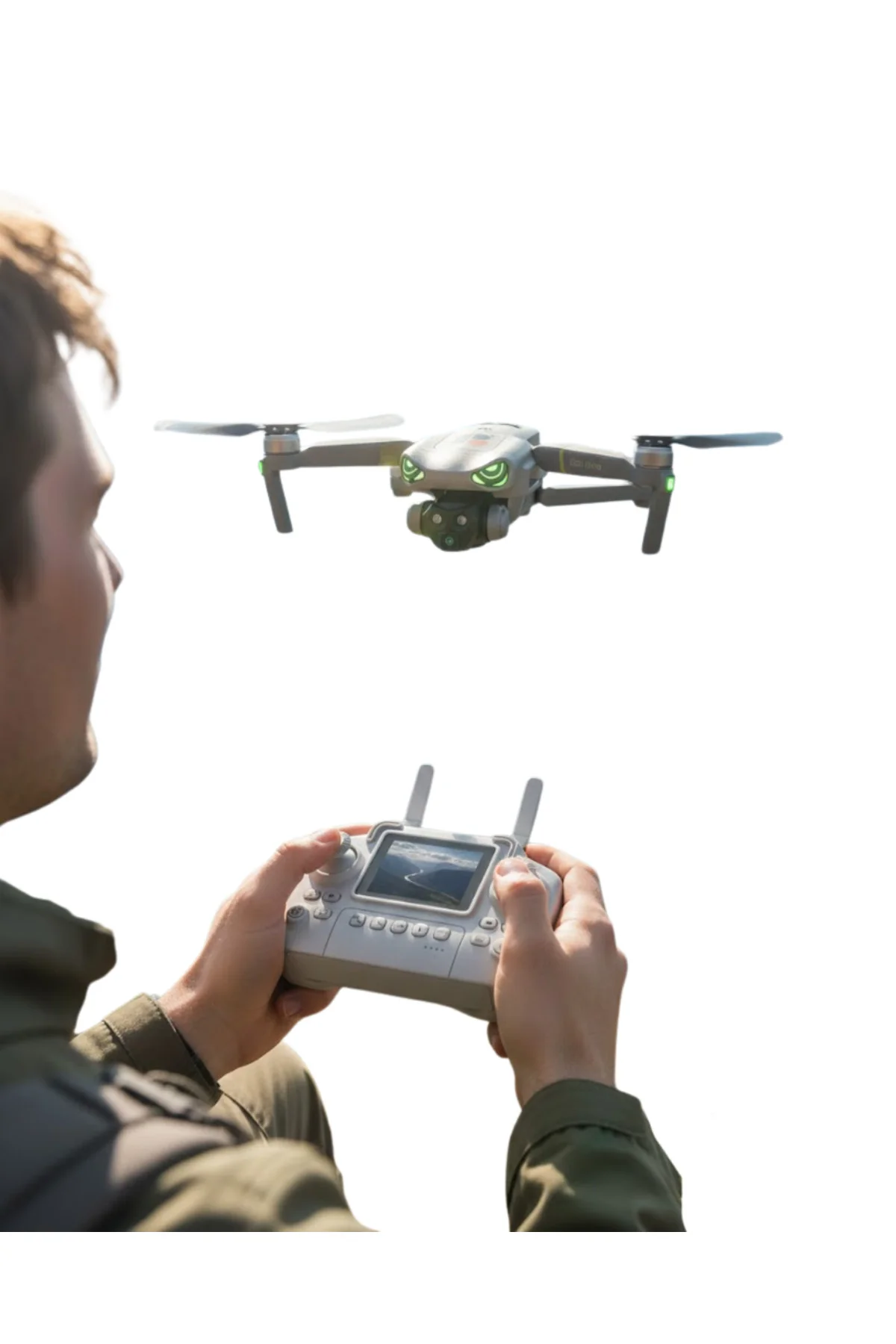 Optik Akış Destekli Stabil Uçuş Drone Seti Zengin Kutu İçeriği - 