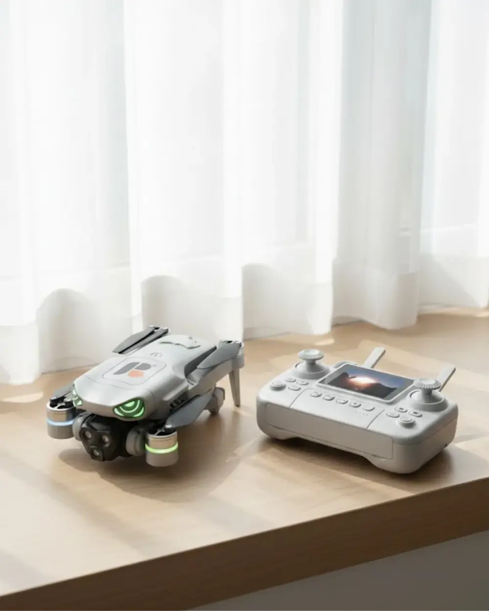 Optik Akış Destekli Stabil Uçuş Drone Seti Zengin Kutu İçeriği