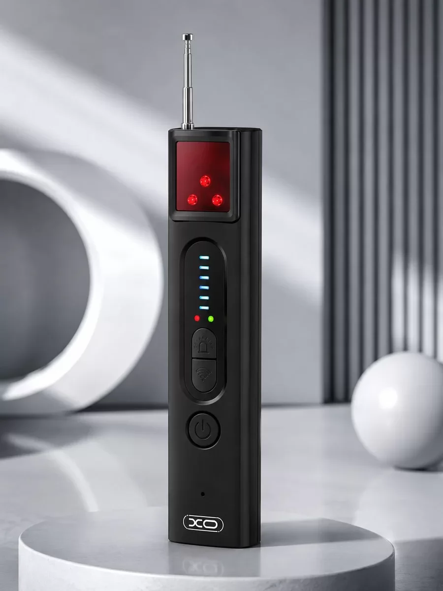 Optik Lens Filtreli Gizli Kamera Bulucu ve RF Dedektörü - Kişisel ve Kurumsal Güvenlik İçin Kompakt Çözüm