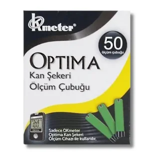 Optima Şeker Ölçüm Stripı - Kan Şekeri Testi İçin Güvenilir Çözüm