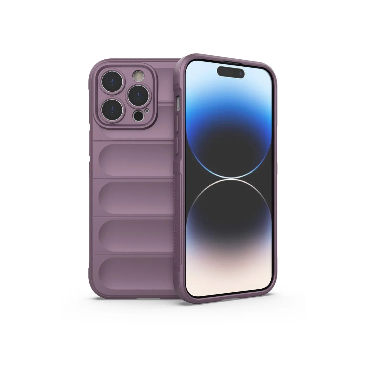 Optimum Silikon Kılıf iPhone 14 Pro Mor - En İyi Koruma ve Şıklık