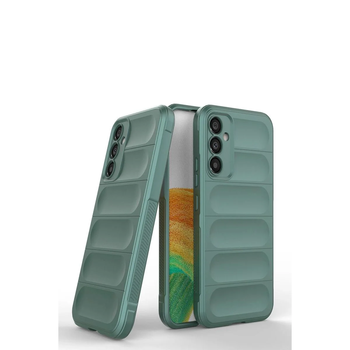 Optimum Silikon Kılıf - Samsung Galaxy A15 4g ile Uyumlu Koyu Yeşil, Darbe Korumalı ve Parmak İz Tutmaz Optimum Silikon Kılıf - Samsung Galaxy A15 4g ile Uyumlu Koyu Yeşil, Darbe Korumalı ve Parmak İz Tutmaz