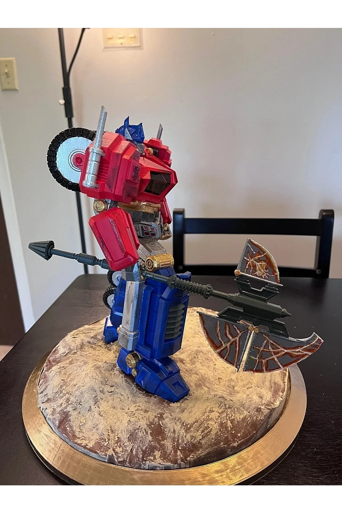 Optimus Prime Cybertron Savaşı Transformers Boyalı Figür 30 Cm (mega Boy)