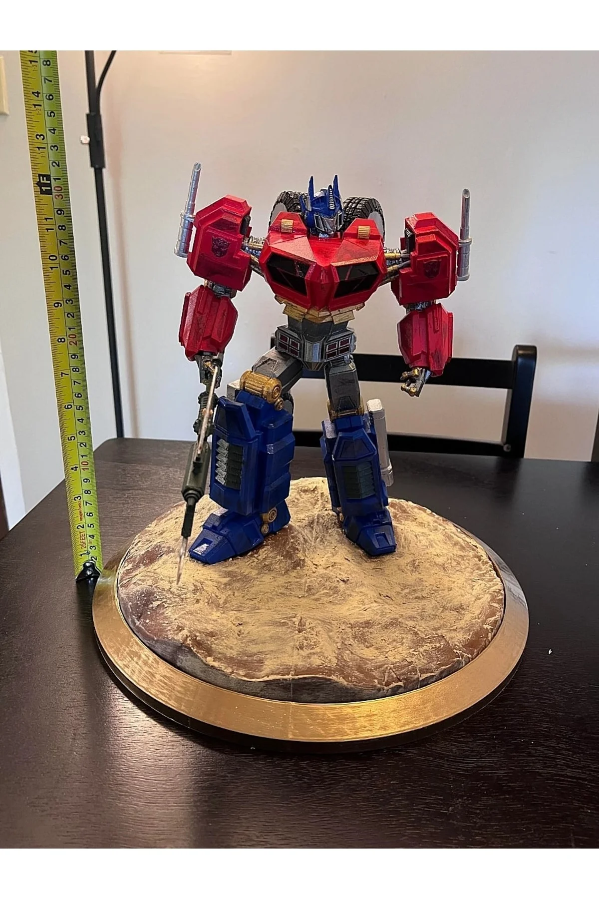 Optimus Prime Cybertron Savaşı Transformers Boyalı Figür 30 Cm (mega Boy)