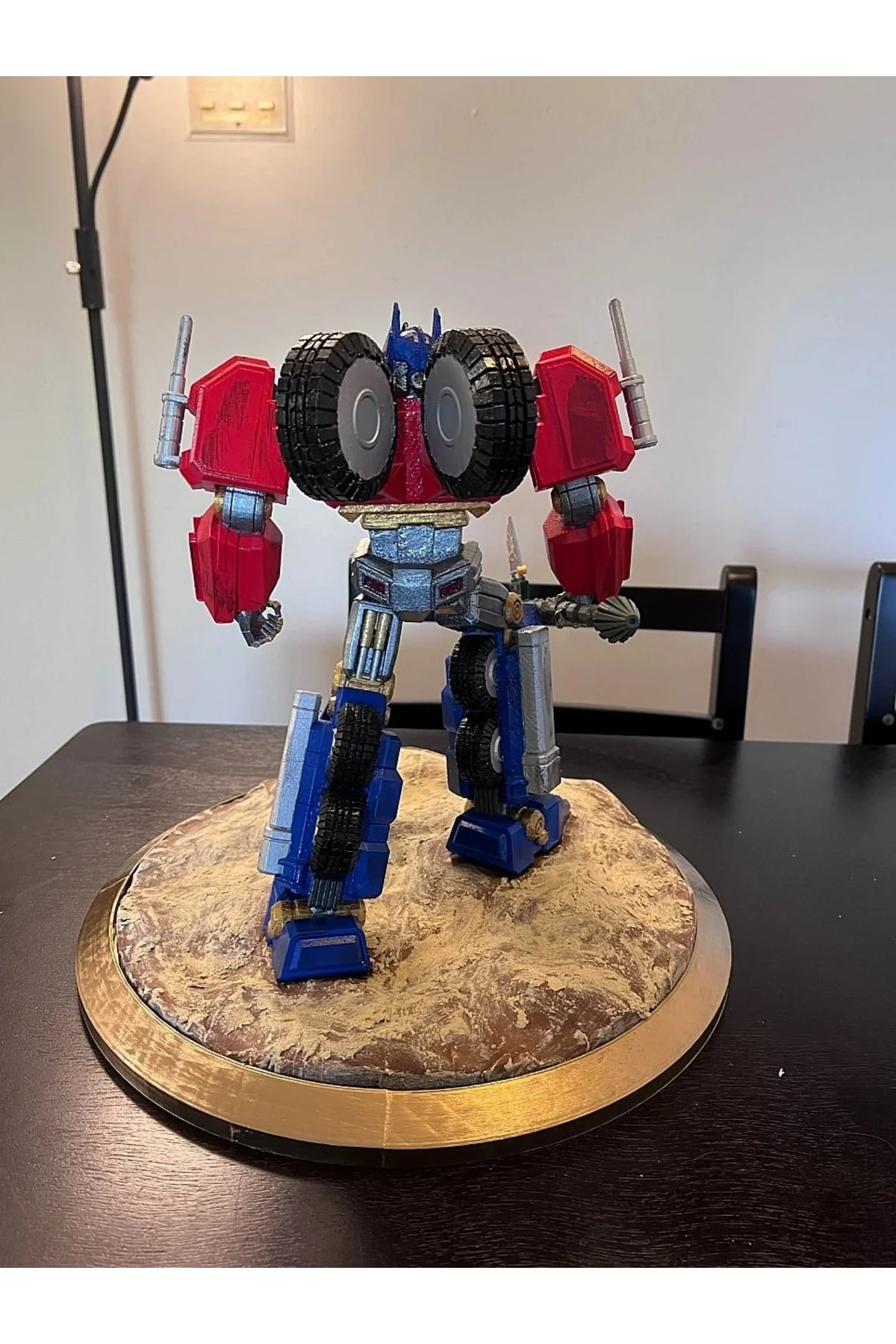 Optimus Prime Cybertron Savaşı Transformers Boyalı Figür 30 Cm (mega Boy)