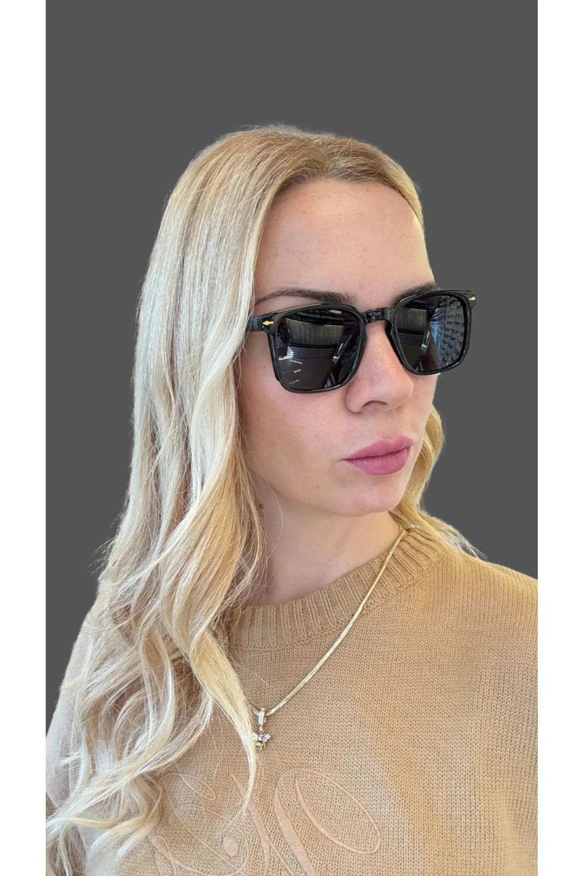 Optipoint Unique Black Unisex Güneş Gözlüğü