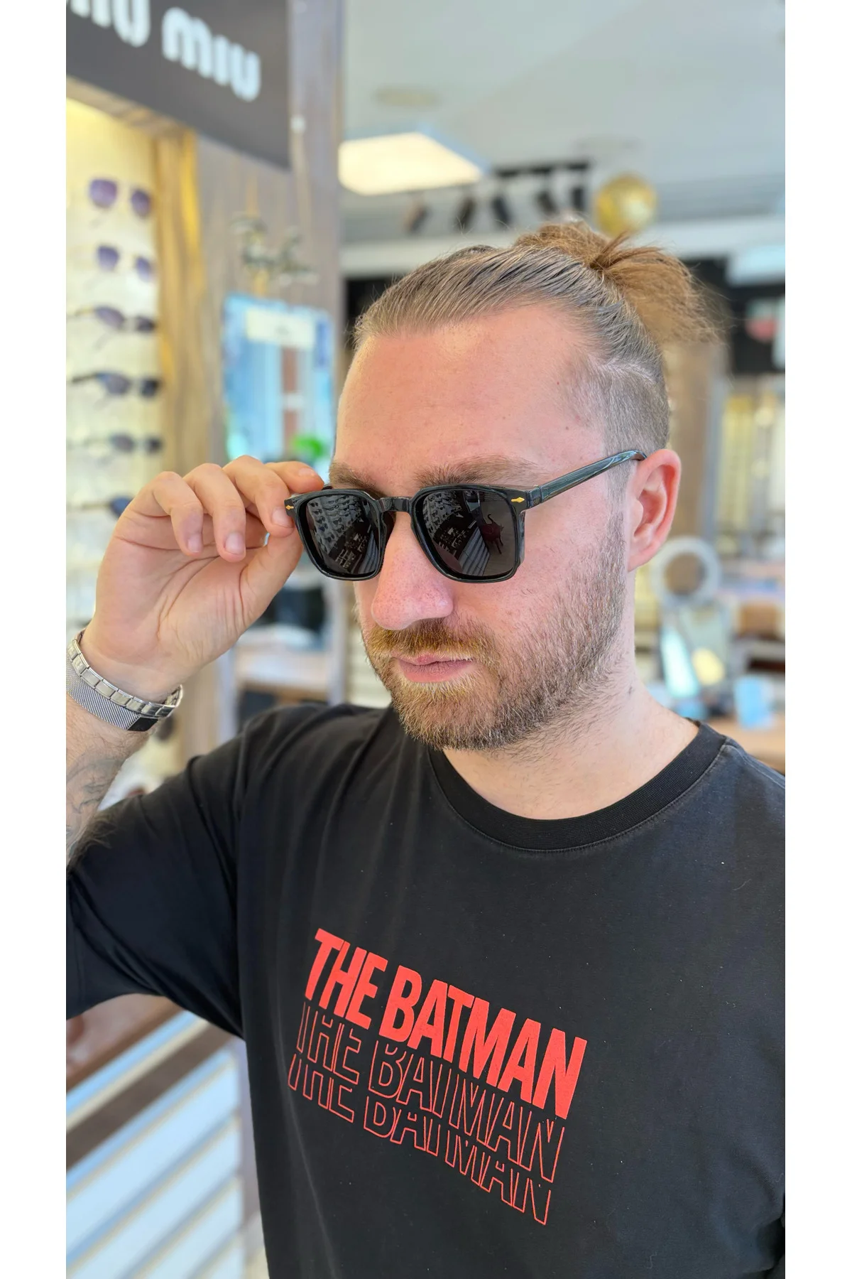 Optipoint Unique Black Unisex Güneş Gözlüğü