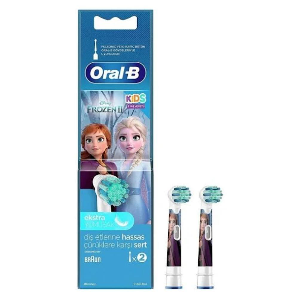 Oral-B Çocuk Frozen Ekstra Yumuşak 2li Yedek Başlık Oral-B Çocuk Frozen Ekstra Yumuşak 2li Yedek Başlık