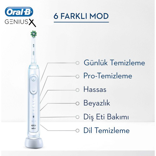 Oral-B Diş Fırçası Şarjlı Genius X White