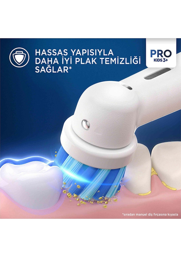 Oral-B  Pro Kids Spiderman 2Li Yedek Başlık